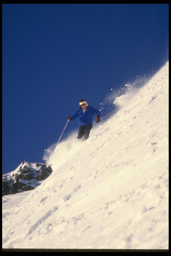 060010 Corn Snow Descent A4 Photo Print