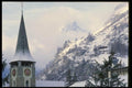 060027 Church Steeple Zermatt A4 Photo Print