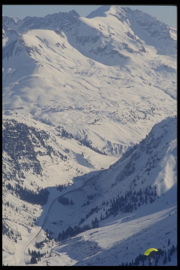 060030 Valley From Visp To Zermatt A4 Photo Print