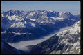 060032 Typical Low Alpine Valley With Cloud Cover A4 Photo Print