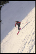 060043 Gliding Down The Slopes A4 Photo Print