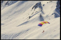 060046 Parapenting In The Alps A4 Photo Print