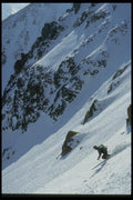 060053 Back Country Off Piste Skiing A4 Photo Print