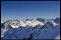 060054 Graubunder Ski Route Mountains A4 Photo Print