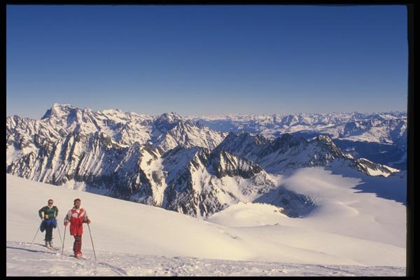 060062 On The Way Up To Alperalpstock Peak A4 Photo Print