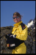 060067 Women Ski Photographer A4 Photo Print
