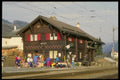 060069 Ruen Train Station On Glacier Express Route A4 Photo Print