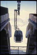 060071 Cable Car Entering Klein Matterhorn Station, 3820 Meters A4 Photo Print