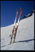 060086 Back Country Ski Equipment A4 Photo Print