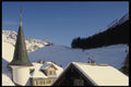 060094 Village Steeple, Andermatt A4 Photo Print