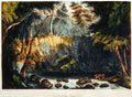 061 Indian Falls Vintage A4 Photo Print