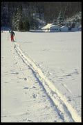 061014 Trailing Across Meech Lake Quebec A4 Photo Print