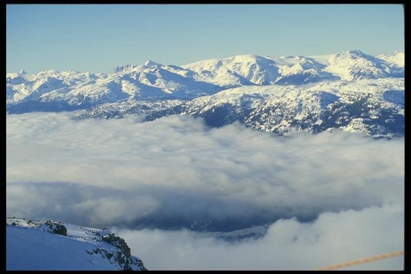 061024 Above The Clouds British Columbia A4 Photo Print