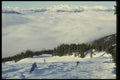 061025 Skiing The Trails Blackcomb Mountain, British Columbia A4 Photo Print