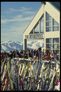 061040 Lunch Time In The Mountains, Blackcomb, British Columbia A4 Photo Print