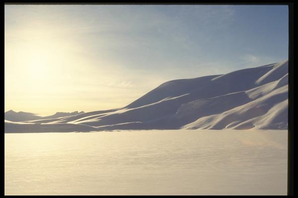 061045 On Top Of The World, Helicopter Skiing, Caribou Mountains A4 Photo Print