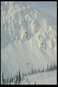 061049 Mountain Splendour, Helicopter Skiing, Caribou Mountains A4 Photo Print