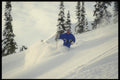 061074 Knee Deep Powder, Caribou Mountain A4 Photo Print