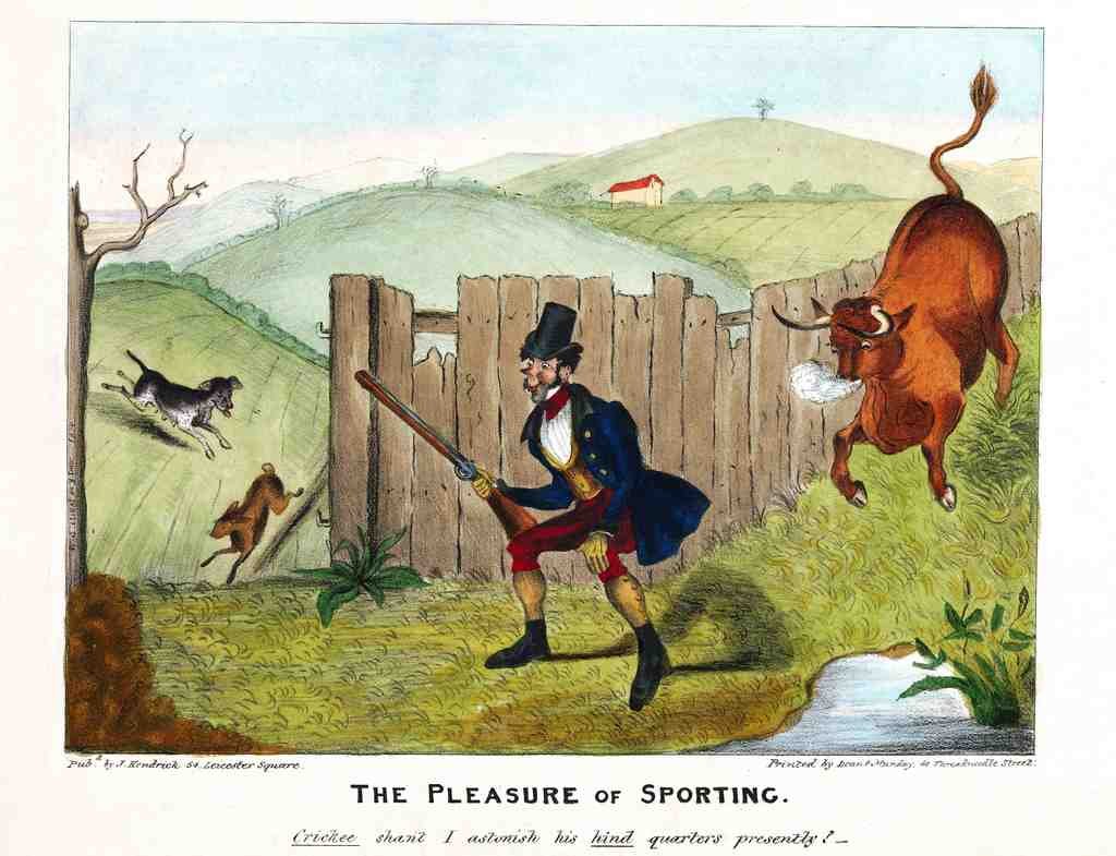 062 Pleasure Of Sporting Vintage A4 Photo Print