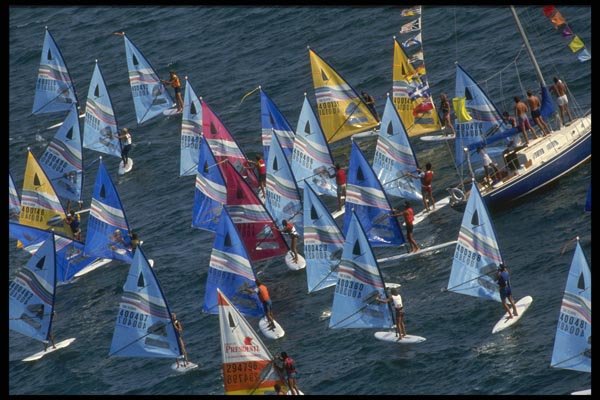 062012 Aerial View Of Start Of Regatta A4 Photo Print