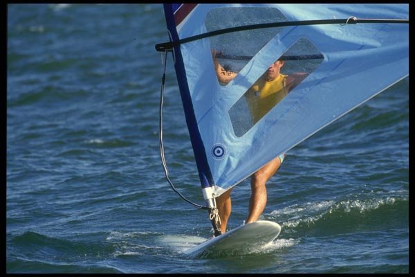 062019 Downwind Man Sailer A4 Photo Print