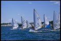 062020 Leading The Pack In Triangle Racing A4 Photo Print