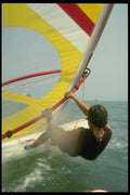 062027 Laidback Wind Riding A4 Photo Print