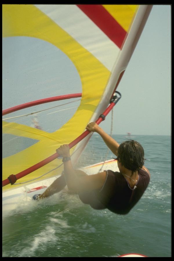 062027 Laidback Wind Riding A4 Photo Print