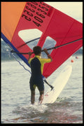 062073 Male, Freestyle Jibe A4 Photo Print