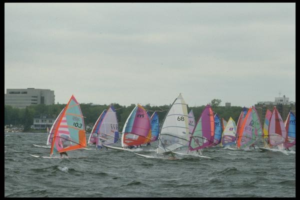062075 Open Class Racing, Kingston, Ontario A4 Photo Print