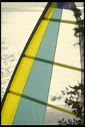 062077 Transparent Light Sail A4 Photo Print