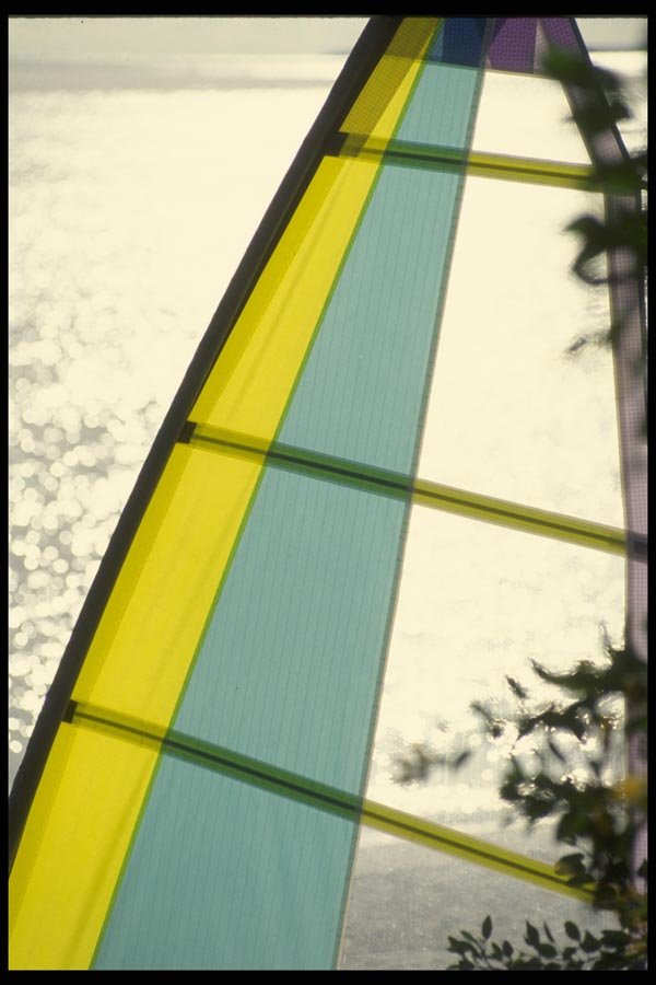 062077 Transparent Light Sail A4 Photo Print