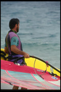 062079 Beach Launching A4 Photo Print