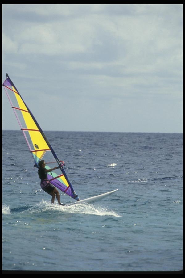 062084 Catching A Small Wave A4 Photo Print