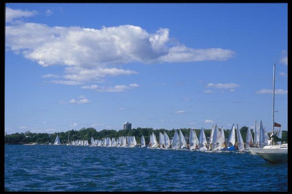 062087 Division 2 World Championship Start, Kingston, Ontario A4 Photo Print