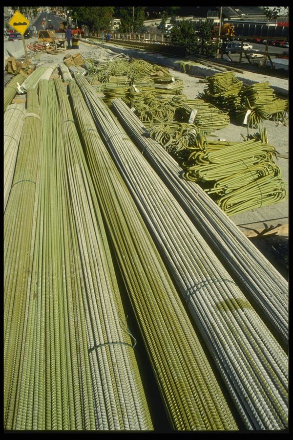 063005 Reinforcing Steel For Bridgework A4 Photo Print