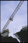 063032 Diagonal Crane With Formwork A4 Photo Print