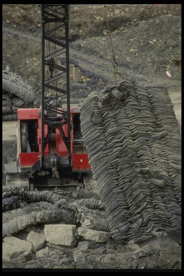 063039 Dynamite Blasting Rubber Safety Blankets A4 Photo Print