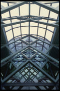 063042 Skylight Glazing And Steel A4 Photo Print