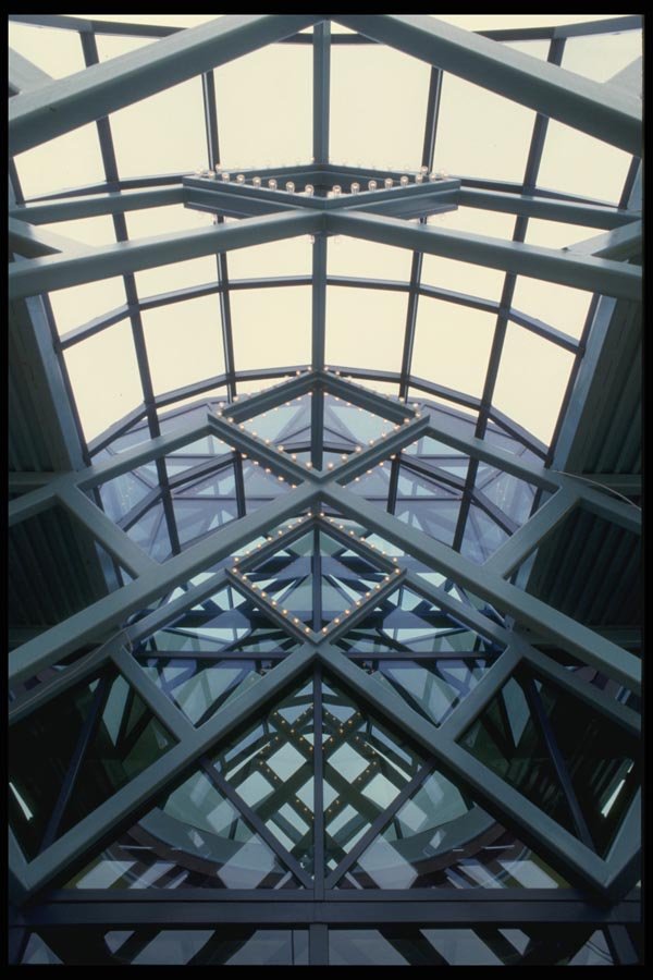 063042 Skylight Glazing And Steel A4 Photo Print