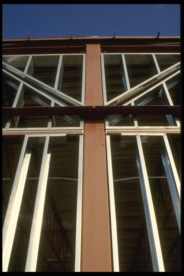 063047 Steel And Aluminium Construction A4 Photo Print