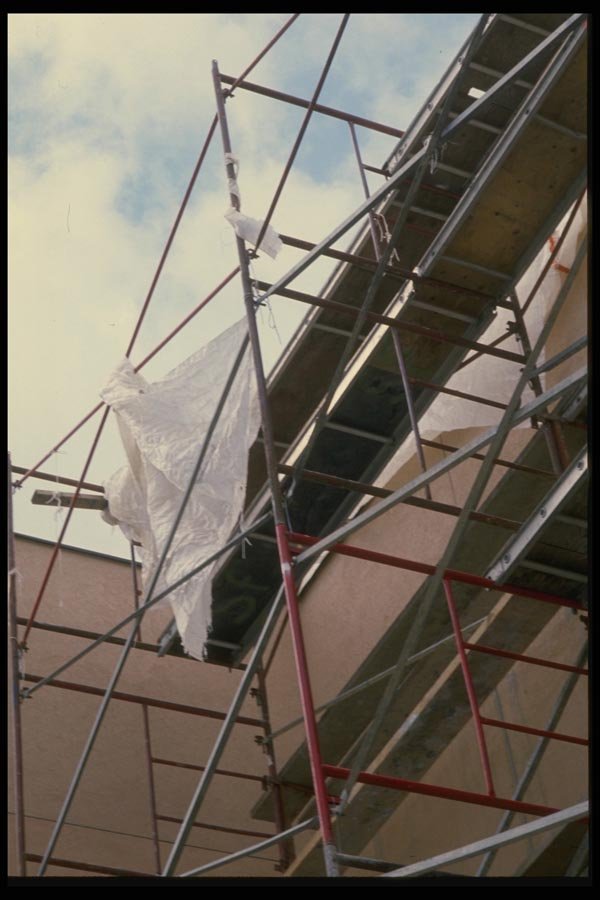 063052 Underside Of Scaffolding A4 Photo Print