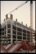 063076 5th Story Construction Building A4 Photo Print