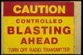 063092 Signage Blasting A4 Photo Print