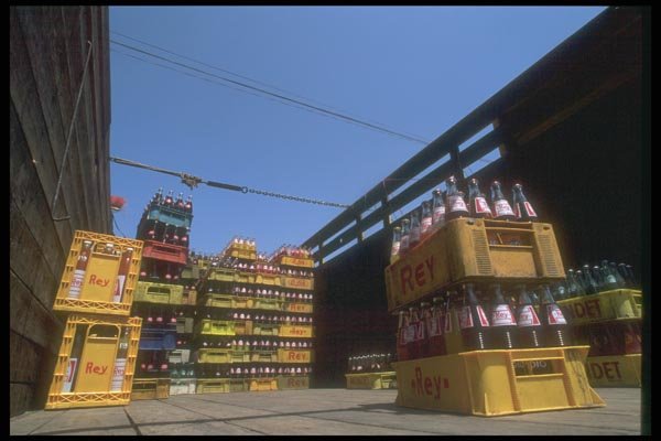 064008 Mexican Soda Pop, Back Of Delivery Truck A4 Photo Print