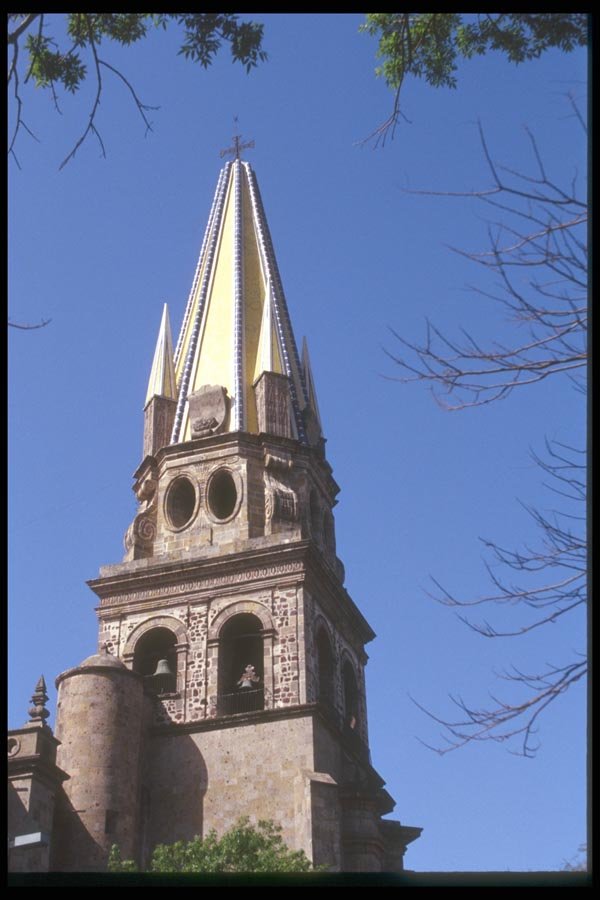 064039 Spanish Cathedral, Guadalajara A4 Photo Print