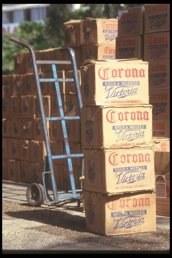064043 National Beer Corona A4 Photo Print