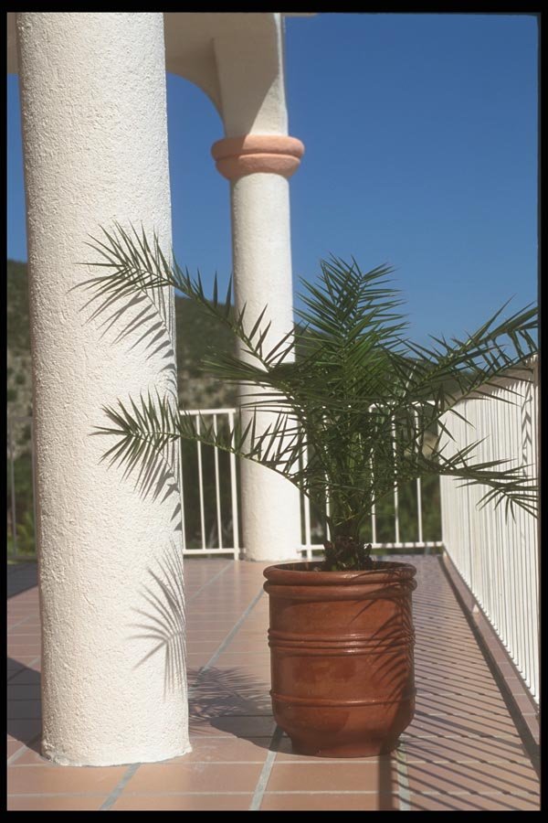 064049 Detail, Balcony Mexican Villa A4 Photo Print