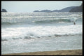 064053 Bodysurfing, Playa Los Cerritos, Baja South A4 Photo Print