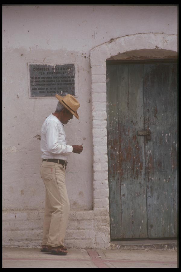 064061 Walking Cowboy, Todos Santos, Baja South A4 Photo Print